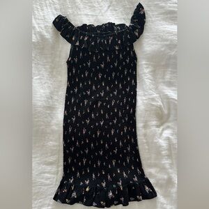 Floral bodycon mini dress